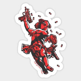 Cupid's Arms Sticker